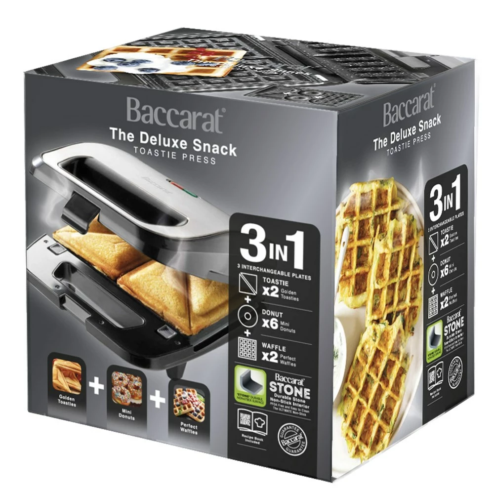 Baccarat The Deluxe Snack 3 In 1 Toastie Press 15 Baccarat The Deluxe Snack 3 In 1 Toastie Press - Image 15
