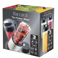 Baccarat The Power Blast Blender Stainless Steel -Kitchen Appliances Sales Store 1040765 BC POWERBLAST TO GO BLENDER PACKAGING