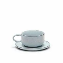 Salt & Pepper Relic 300ml Tea Cup & Saucer