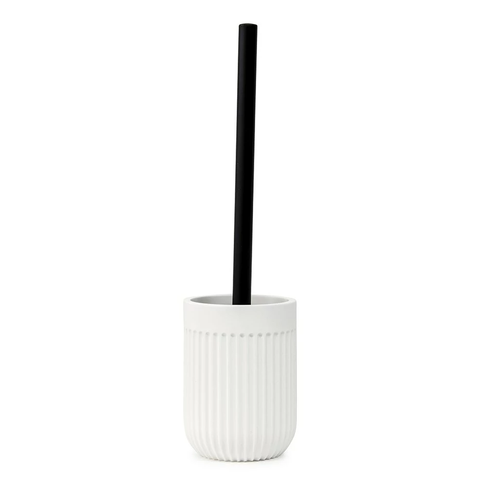 Salt & Pepper Cult Toliet Brush Holder White 1 Salt & Pepper Cult Toliet Brush Holder White
