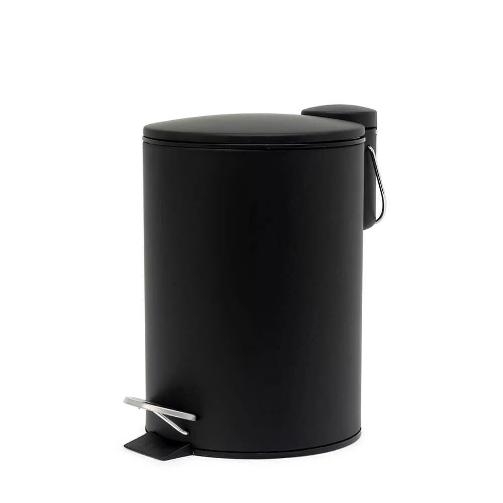 Salt & Pepper Suds Pedal Bin Black 3L 1 Salt & Pepper Suds Pedal Bin Black 3L