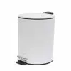 Salt & Pepper Suds Pedal Bin White 5L