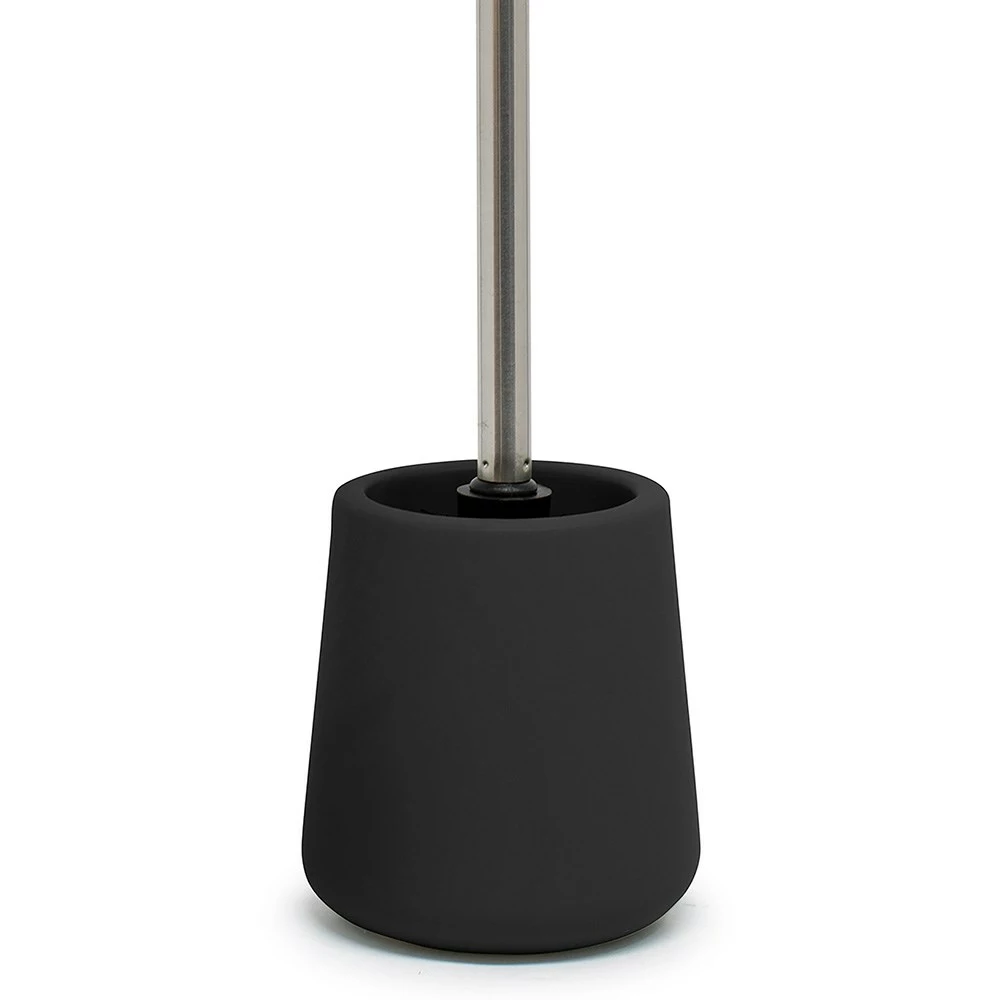 Salt & Pepper Lyon Toilet Brush & Holder Black 2 Salt & Pepper Lyon Toilet Brush & Holder Black - Image 2
