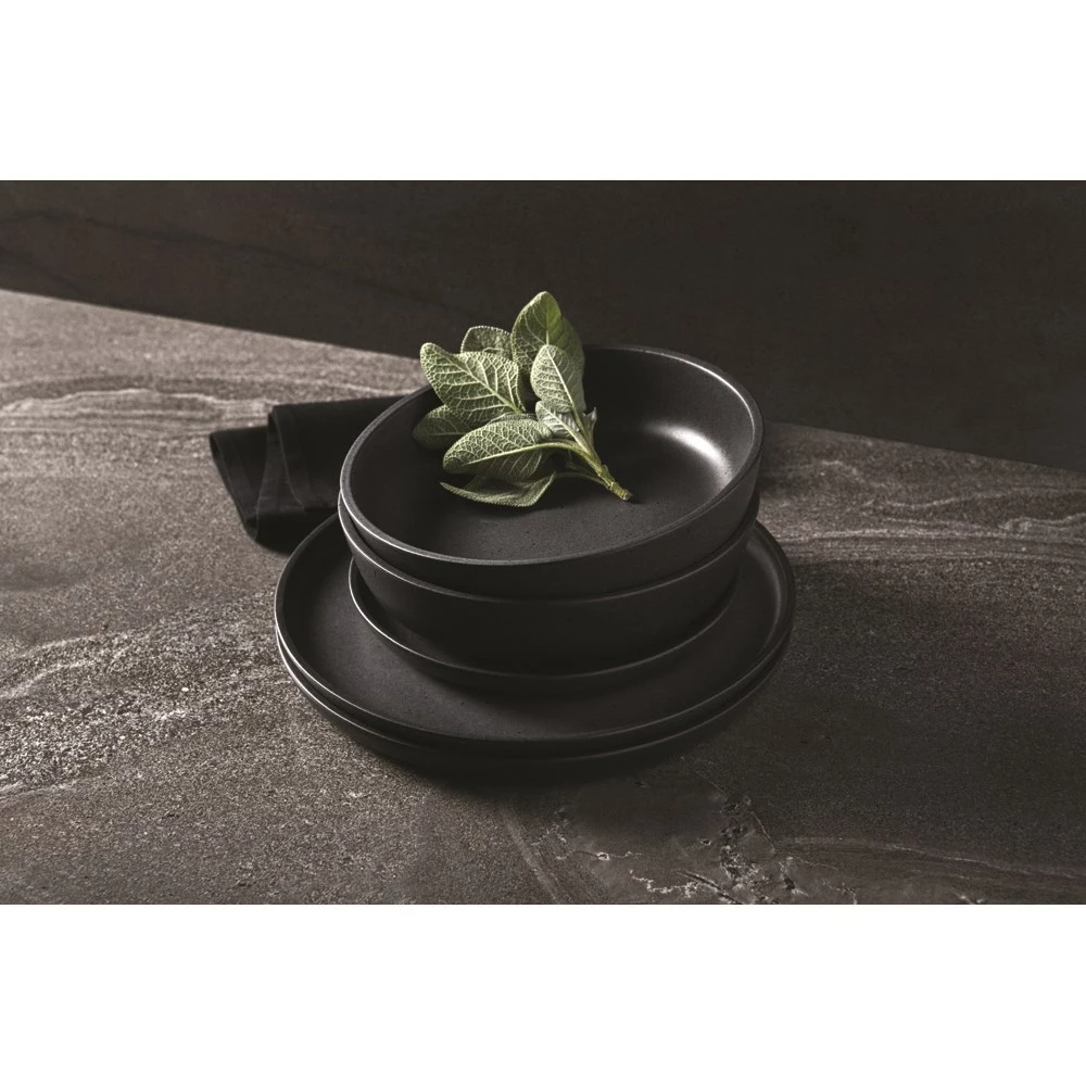 Salt & Pepper Industry Salad Bowl Black 27x8cm 2 Salt & Pepper Industry Salad Bowl Black 27x8cm - Image 2