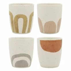 Ecology Nomad Set Of 4 Latte Cups 250ml Arches