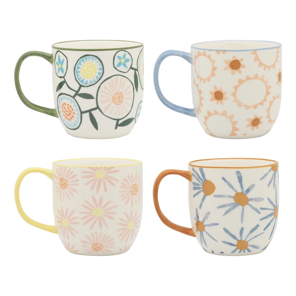 Ecology Aster Set Of 4 Mugs 330ml 1 Ecology Aster Set Of 4 Mugs 330ml
