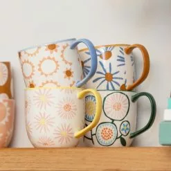 Ecology Aster Set Of 4 Mugs 330ml 5 Ecology Aster Set Of 4 Mugs 330ml -Kitchen Appliances Sales Store CWM EC63629 3