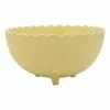 Ecology Belle Serving Bowl With Feet Yellow