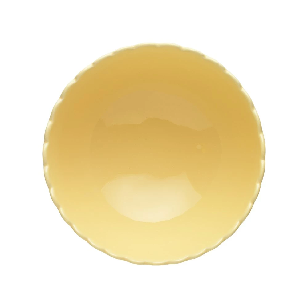 Ecology Belle Serving Bowl With Feet Yellow 2 Ecology Belle Serving Bowl With Feet Yellow - Image 2