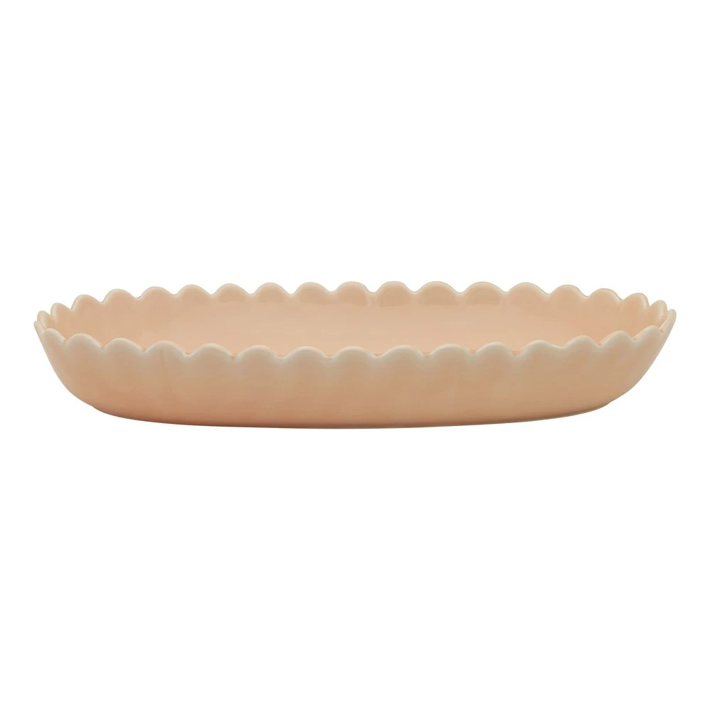 Ecology Belle Oval Serving Dish 40cm Pink 1 Ecology Belle Oval Serving Dish 40cm Pink