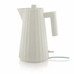Alessi Plisse Electric Kettle 1.7L White