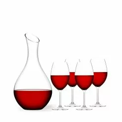 Plumm Vintage 4 X RedA & Spring Decanter