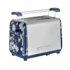 Laura Ashley 2 Slice Toaster Elveden Blue -Kitchen Appliances Sales Store GAF SBT582BS 4