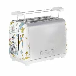 Laura Ashley 2 Slice Toaster Elveden White -Kitchen Appliances Sales Store GAF SBT582WS 3