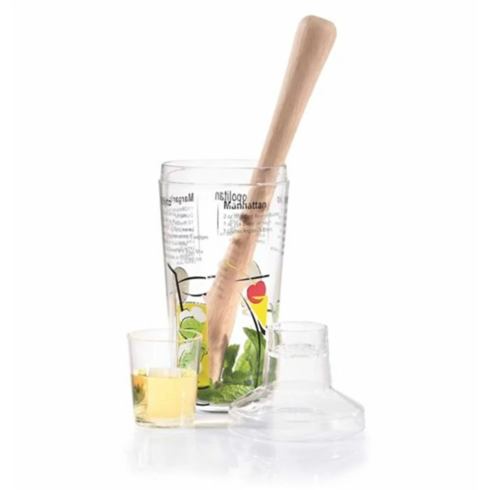 Cellar 2 Piece Cocktail Set With Muddler And Shaker 2 Cellar 2 Piece Cocktail Set With Muddler And Shaker - Image 2