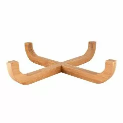 Ambrosia Zest Porcelain & Acacia Wood Salad Bowl 23cm -Kitchen Appliances Sales Store HIM 1032588 3