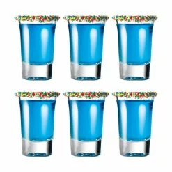 Cellar Tonic 6 Piece Shot Glass Set 34ml Clear