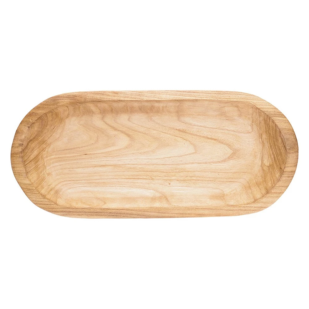 Ambrosia Rustic Curve Paulownia Wood Curve Tray 69 X 31cm 2 Ambrosia Rustic Curve Paulownia Wood Curve Tray 69 X 31cm - Image 2