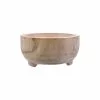 Ambrosia Rustic Paulownia Wood Serving Bowl 30cm