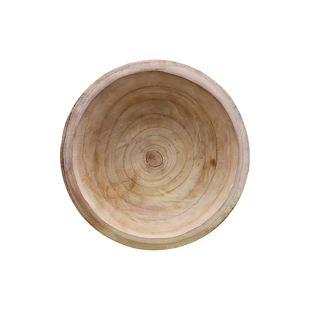 Ambrosia Rustic Paulownia Wood Serving Bowl 30cm 2 Ambrosia Rustic Paulownia Wood Serving Bowl 30cm - Image 2
