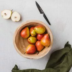 Ambrosia Rustic Paulownia Wood Serving Bowl 30cm 7 Ambrosia Rustic Paulownia Wood Serving Bowl 30cm -Kitchen Appliances Sales Store HIM 1036287 3