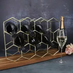 Cellar Premium Luxe Hexagon Wine Rack -Kitchen Appliances Sales Store HIM 1036376 4