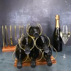 Cellar Premium Luxe Hexagon Wine Rack -Kitchen Appliances Sales Store HIM 1036376 5