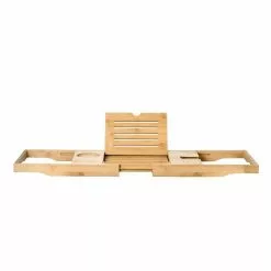 Ambrosia Karira Extendable Bath Caddy Bamboo