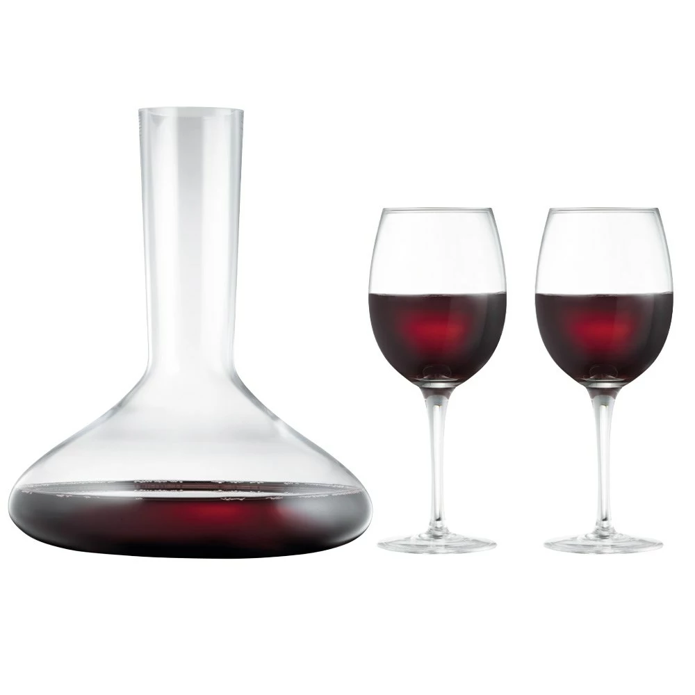 Cellar Tonic 3 Piece Decanter & Glass Set 1 Cellar Tonic 3 Piece Decanter & Glass Set