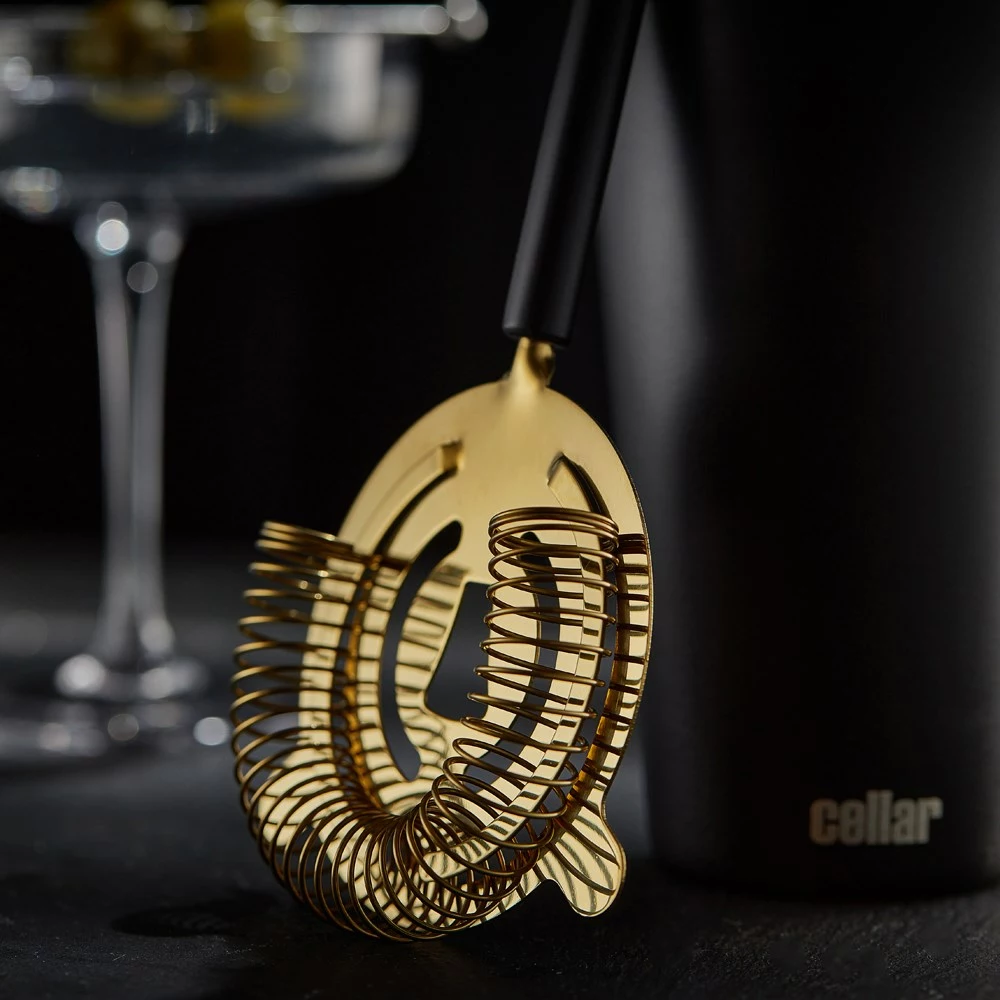 Cellar Premium Luxe Cocktail Set Of 3 Black 4 Cellar Premium Luxe Cocktail Set Of 3 Black - Image 4