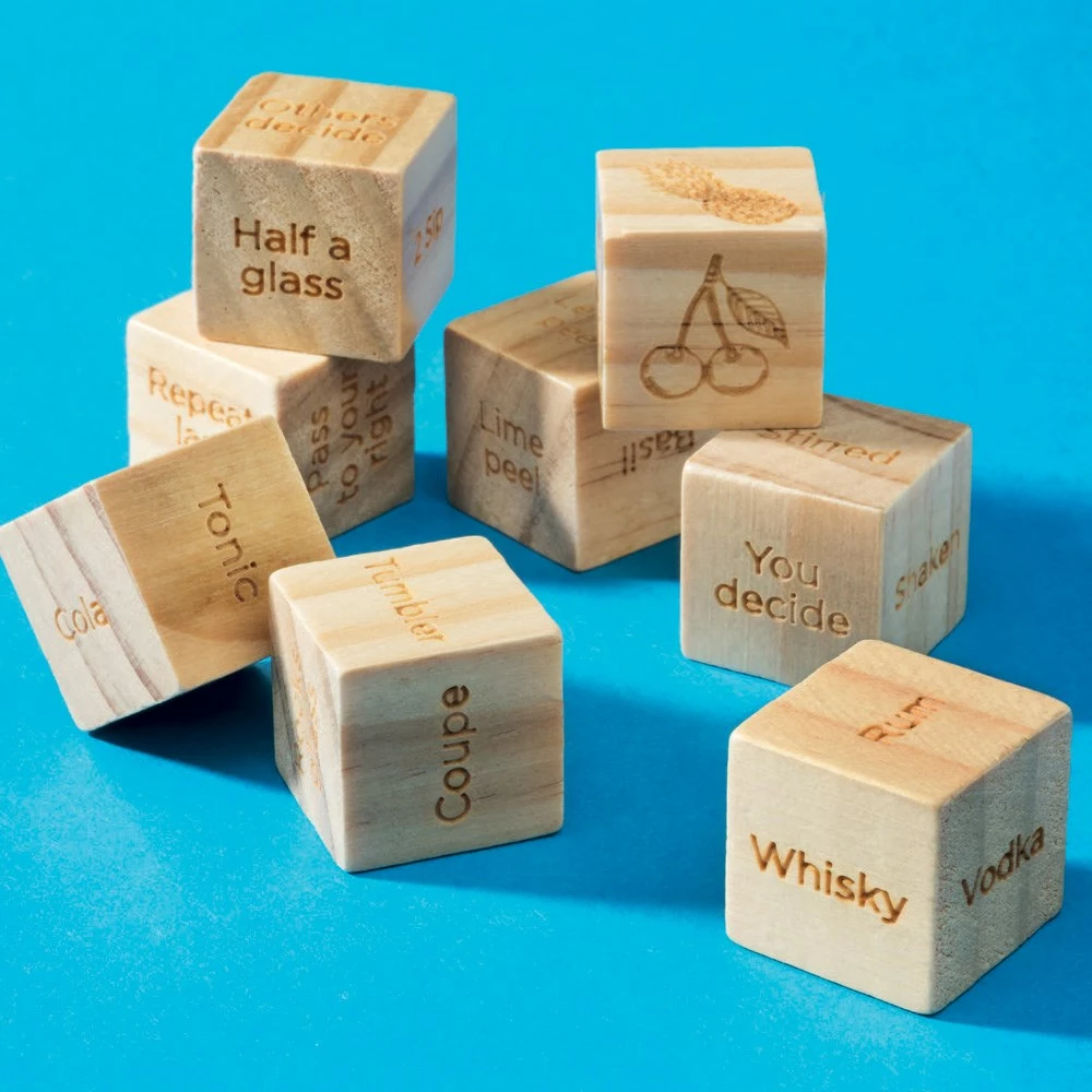 Cellar Celebrations 9 Piece Dice Game Set 2 Cellar Celebrations 9 Piece Dice Game Set - Image 2