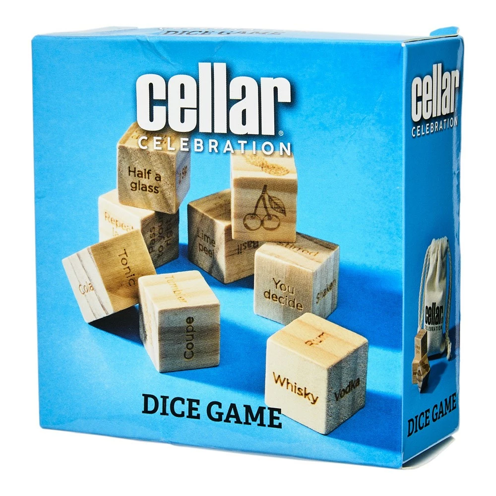 Cellar Celebrations 9 Piece Dice Game Set 3 Cellar Celebrations 9 Piece Dice Game Set - Image 3