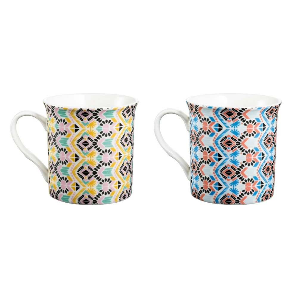 Ambrosia Duo Set Of 2 Mugs 310ml Aztec 1 Ambrosia Duo Set Of 2 Mugs 310ml Aztec