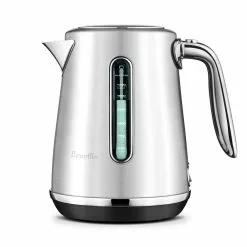 Breville The Soft Top Luxe Kettle Silver Pearl