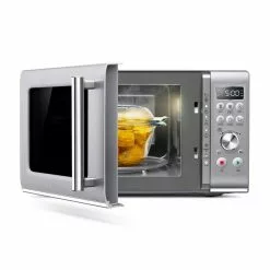 Breville The Compact Wave Soft Close Microwave -Kitchen Appliances Sales Store HWI BMO650SIL4JA 3
