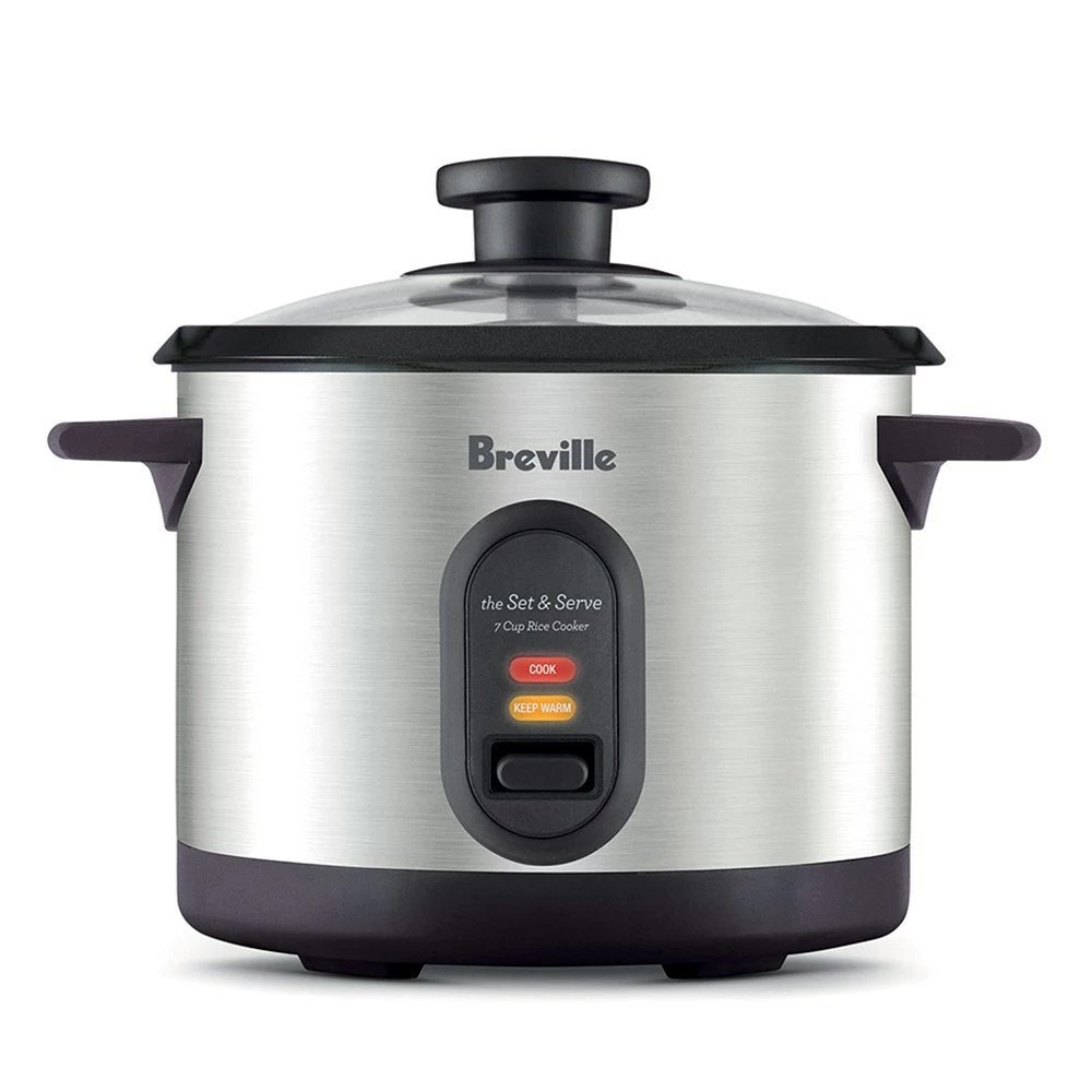 Breville Rice Master Brushed Stainless Steel 7 Cup Rice Cooker 1 Breville Rice Master Brushed Stainless Steel 7 Cup Rice Cooker