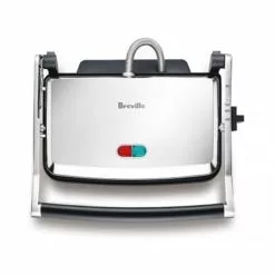 Breville 2 Slice Toast And Melt Sandwich Press Polished Chrome