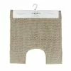 Algodon Toggle Contoured Bath Mat 50 X 50cm Stone