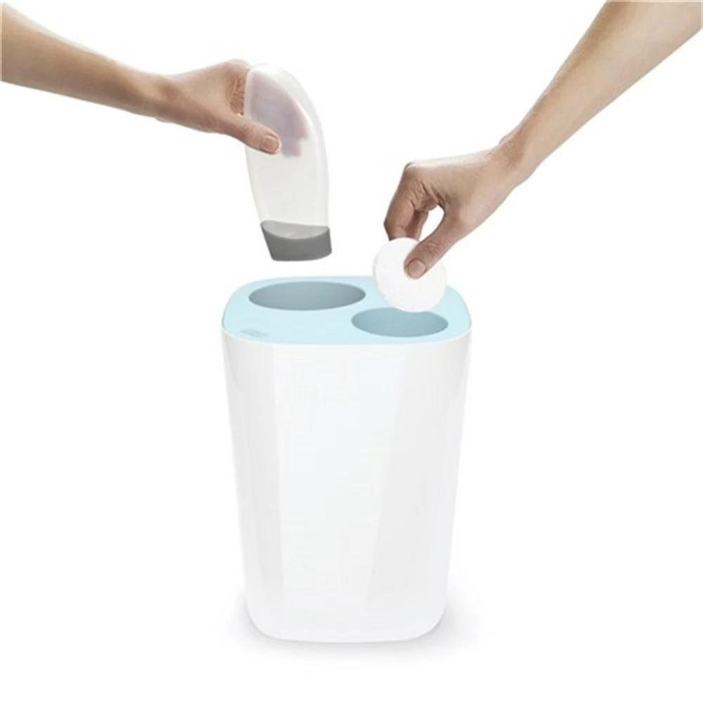 Joseph Joseph Split Bathroom Waste Separation Bin 2 Joseph Joseph Split Bathroom Waste Separation Bin - Image 2