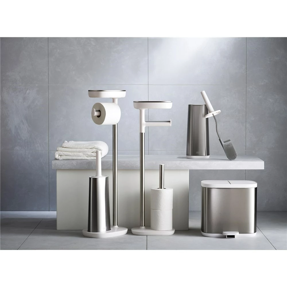 Joseph Joseph Flex Smart Toilet Brush Steel 4 Joseph Joseph Flex Smart Toilet Brush Steel - Image 4