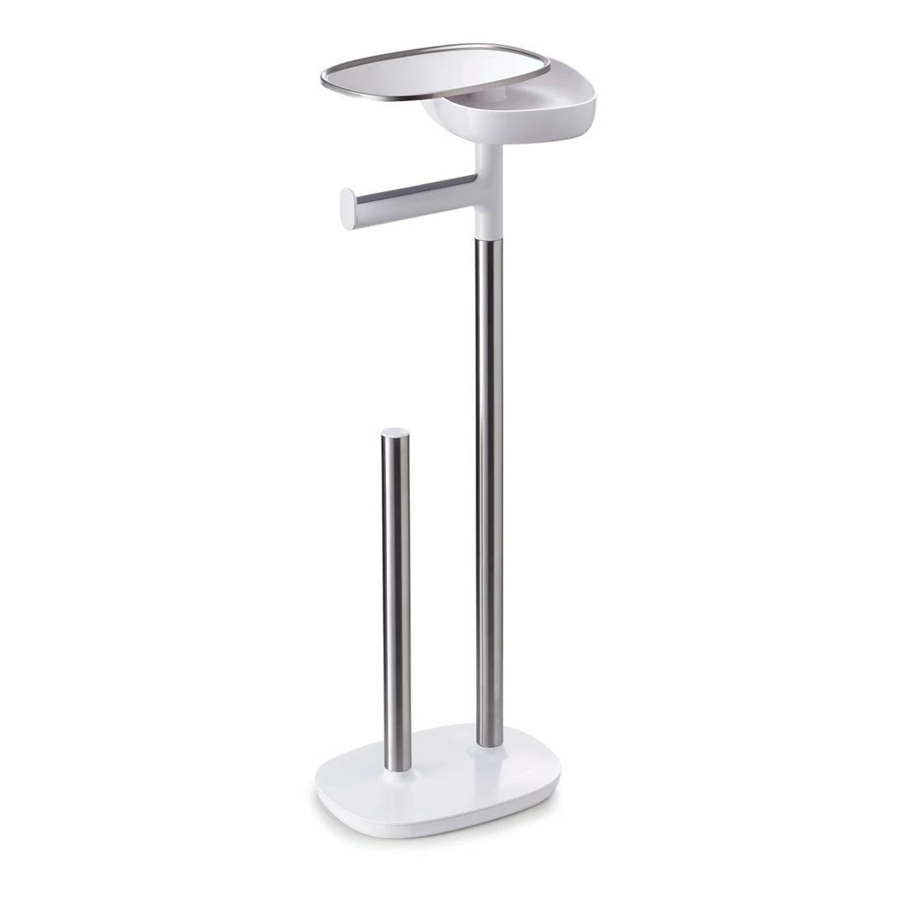 Joseph Joseph Easy-Store Toilet Paper Stand Steel 1 Joseph Joseph Easy-Store Toilet Paper Stand Steel