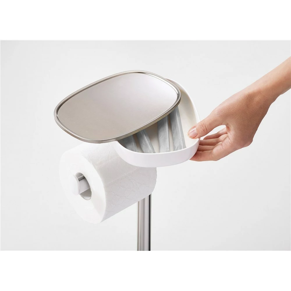 Joseph Joseph Easy-Store Toilet Paper Stand Steel 3 Joseph Joseph Easy-Store Toilet Paper Stand Steel - Image 3