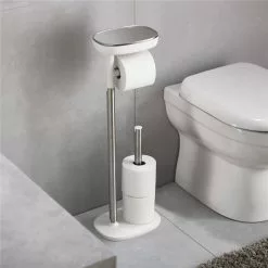Joseph Joseph Easy-Store Toilet Paper Stand Steel 9 Joseph Joseph Easy-Store Toilet Paper Stand Steel -Kitchen Appliances Sales Store JOS 70518 5