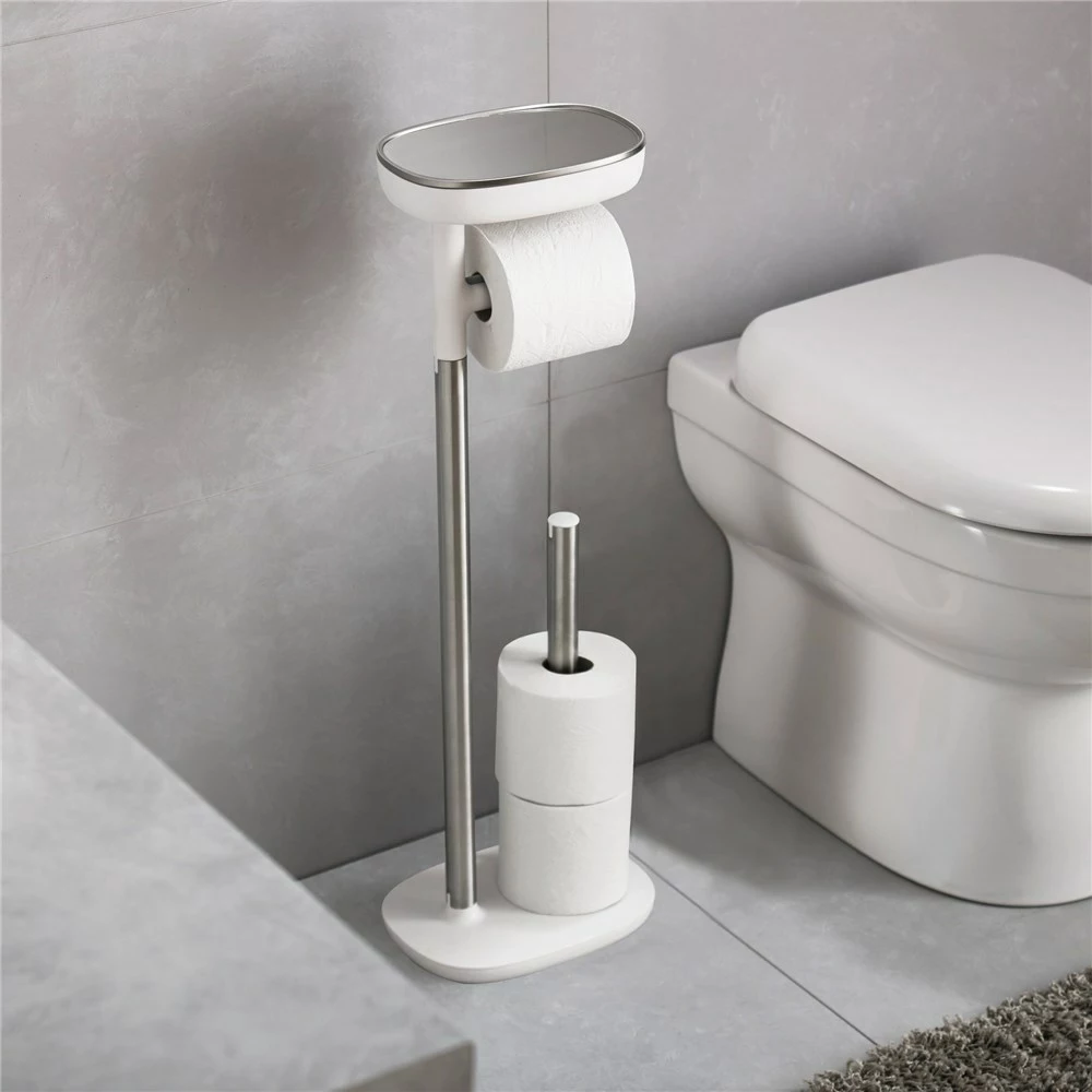 Joseph Joseph Easy-Store Toilet Paper Stand Steel 5 Joseph Joseph Easy-Store Toilet Paper Stand Steel - Image 5