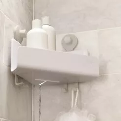 Joseph Joseph EasyStore Corner Shower Caddy 2 Pack White 8 Joseph Joseph EasyStore Corner Shower Caddy 2 Pack White -Kitchen Appliances Sales Store JOS 70550 4
