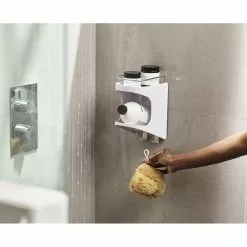 Joseph Joseph Capsule 2-tier Shower Shelf White -Kitchen Appliances Sales Store JOS 70563 4