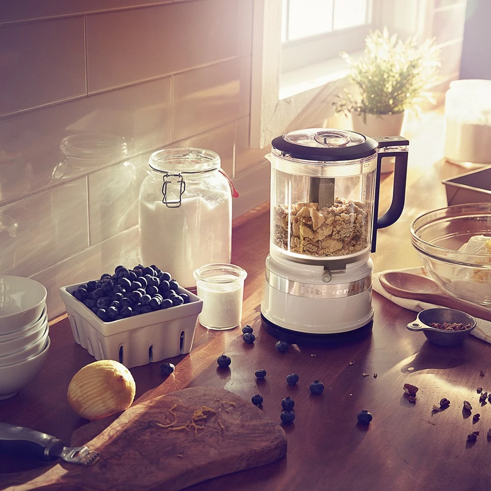 KitchenAid Food Chopper With Whisk Almond Cream 4 KitchenAid Food Chopper With Whisk Almond Cream - Image 4