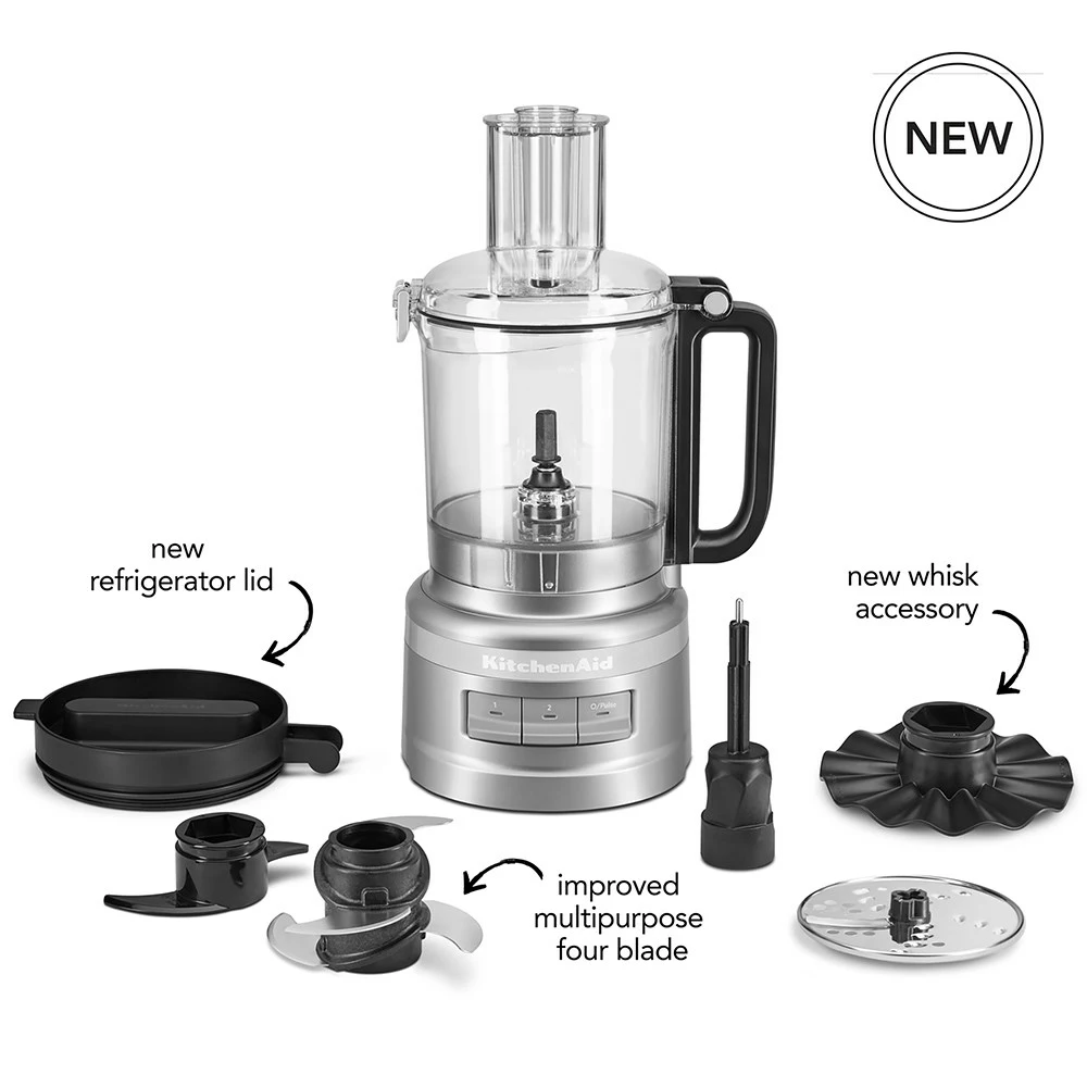 KitchenAid KFP0921 9-Cup Food Processor Contour Silver 3 KitchenAid KFP0921 9-Cup Food Processor Contour Silver - Image 3