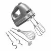 KitchenAid Artisan KHM926 9 Speed Hand Mixer Contour Silver