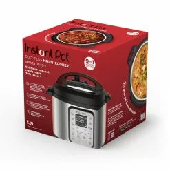 Instant Pot DUO Plus Stainless Steel Multi Cooker 5.7L -Kitchen Appliances Sales Store KHA 112018401AU 5